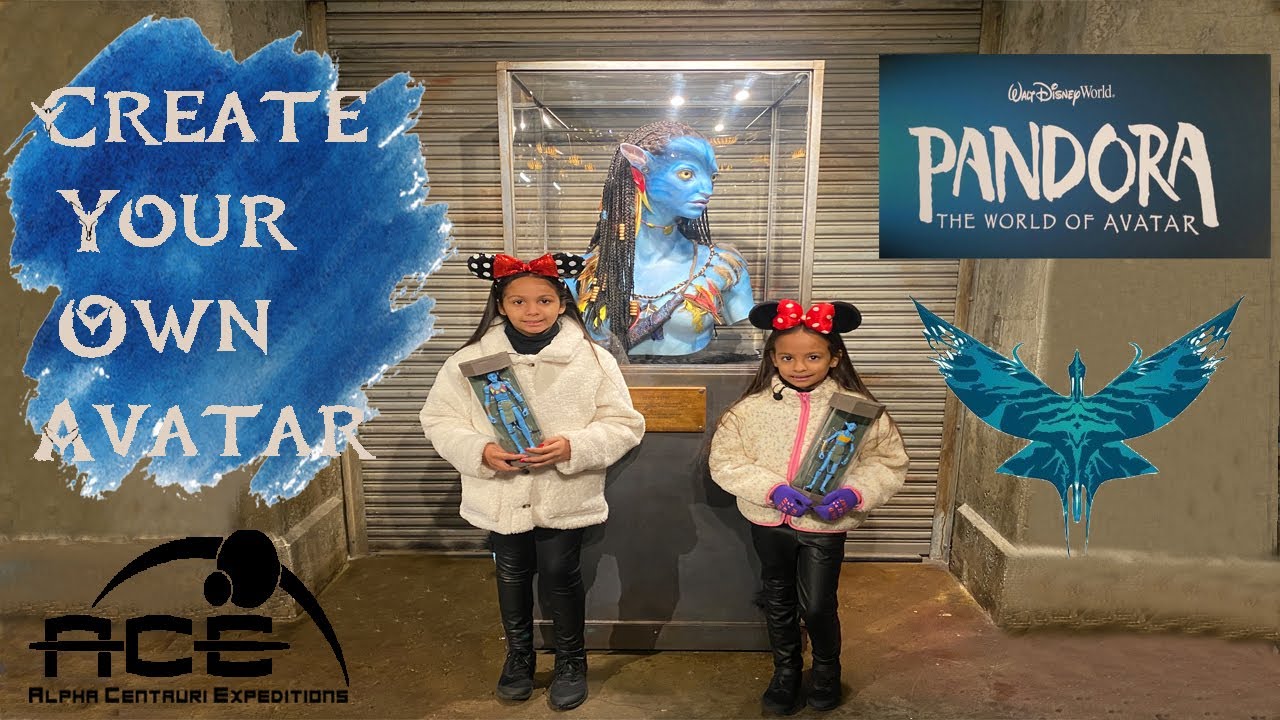 Create Your Own Avatar at Disney Pandora | ACE Avatar Maker | The World of Avatar at Animal Kingdom