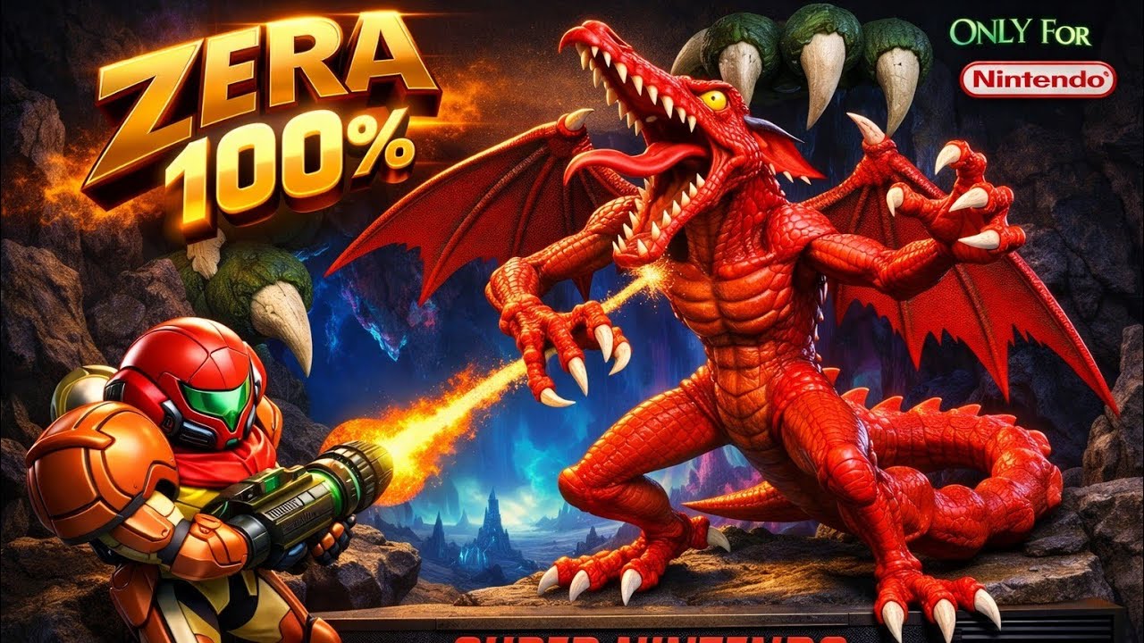 Super Metroid 100% Completo – Zerando com Todos os Itens e Segredos