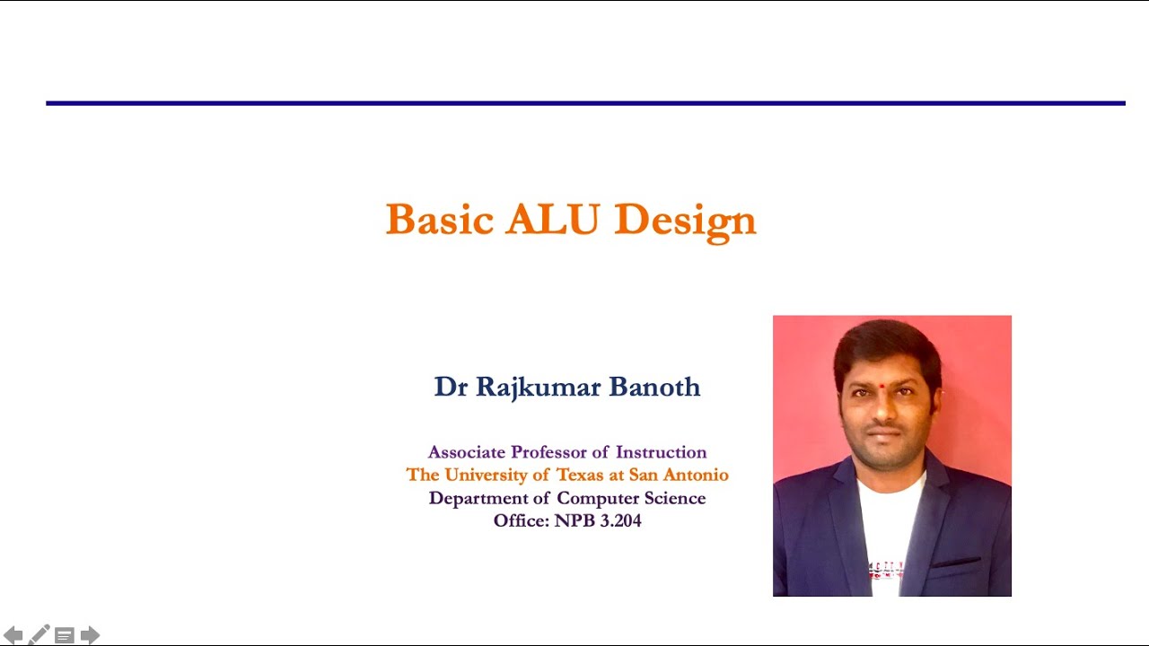 Basic ALU Design