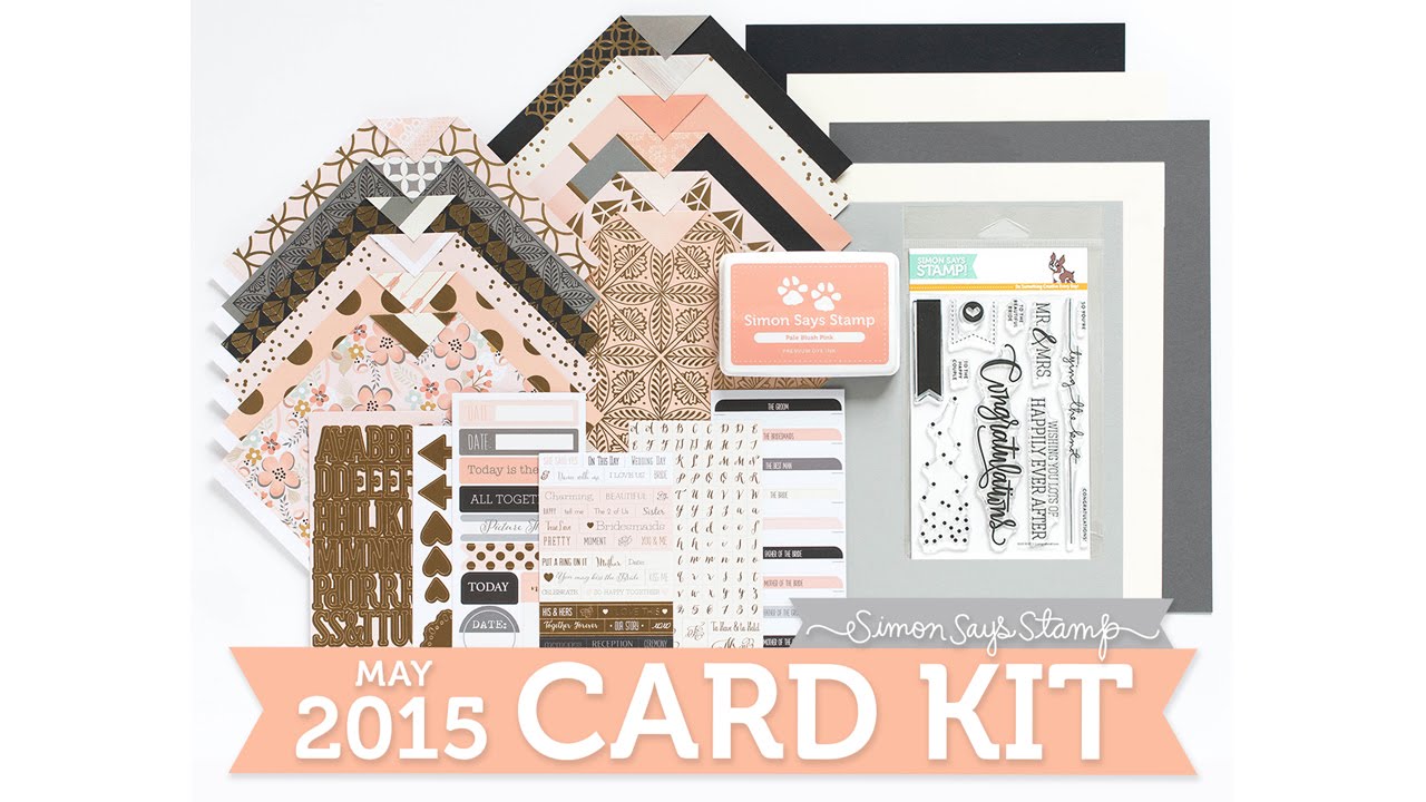 Simon Says Stamp May 2015 Card Kit Reveal & Inspiration with Shari Carroll