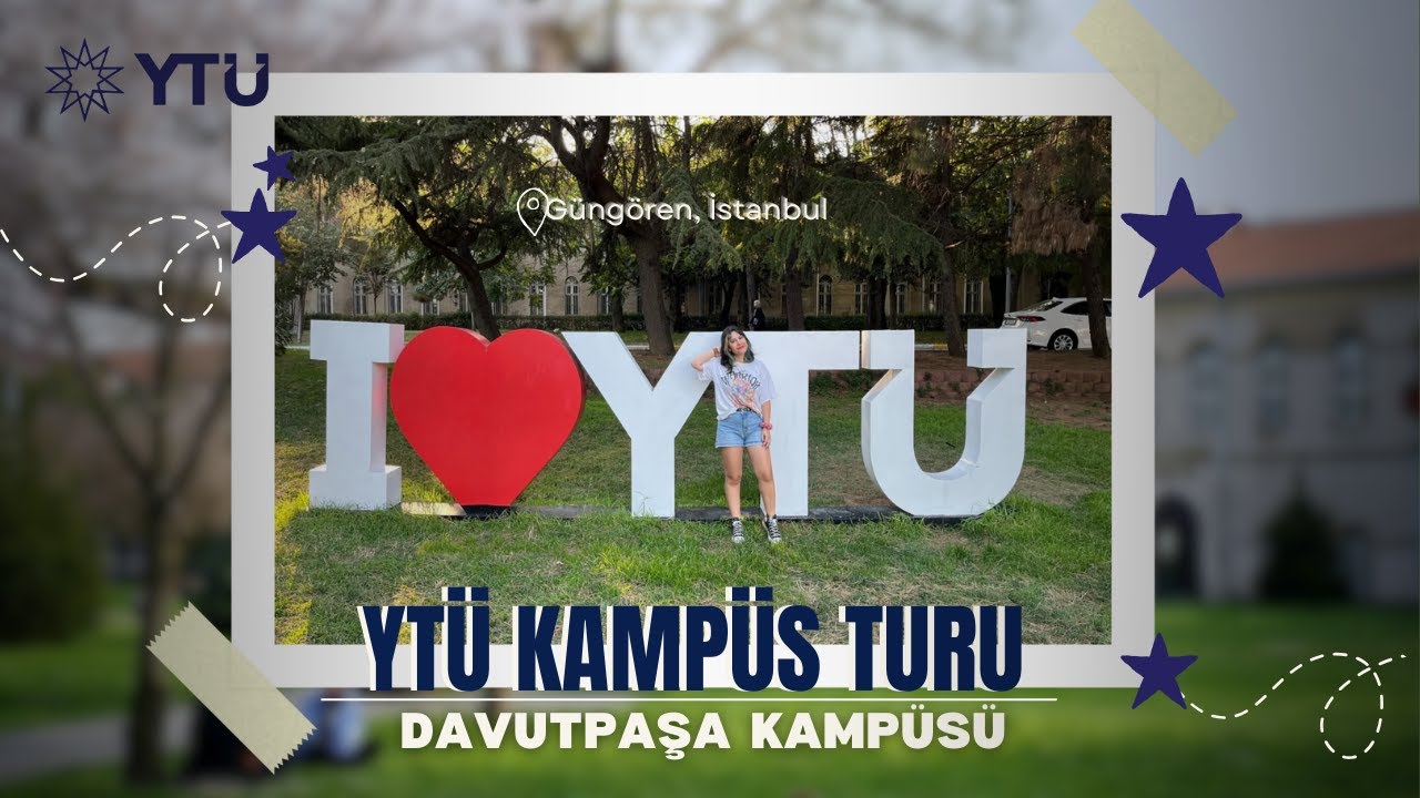 Yıldız Teknik Üniversitesi Kampüs Turu 🌟 | fakülteler, kafeler, yemekhane, kütüphane, öğrenci hayatı