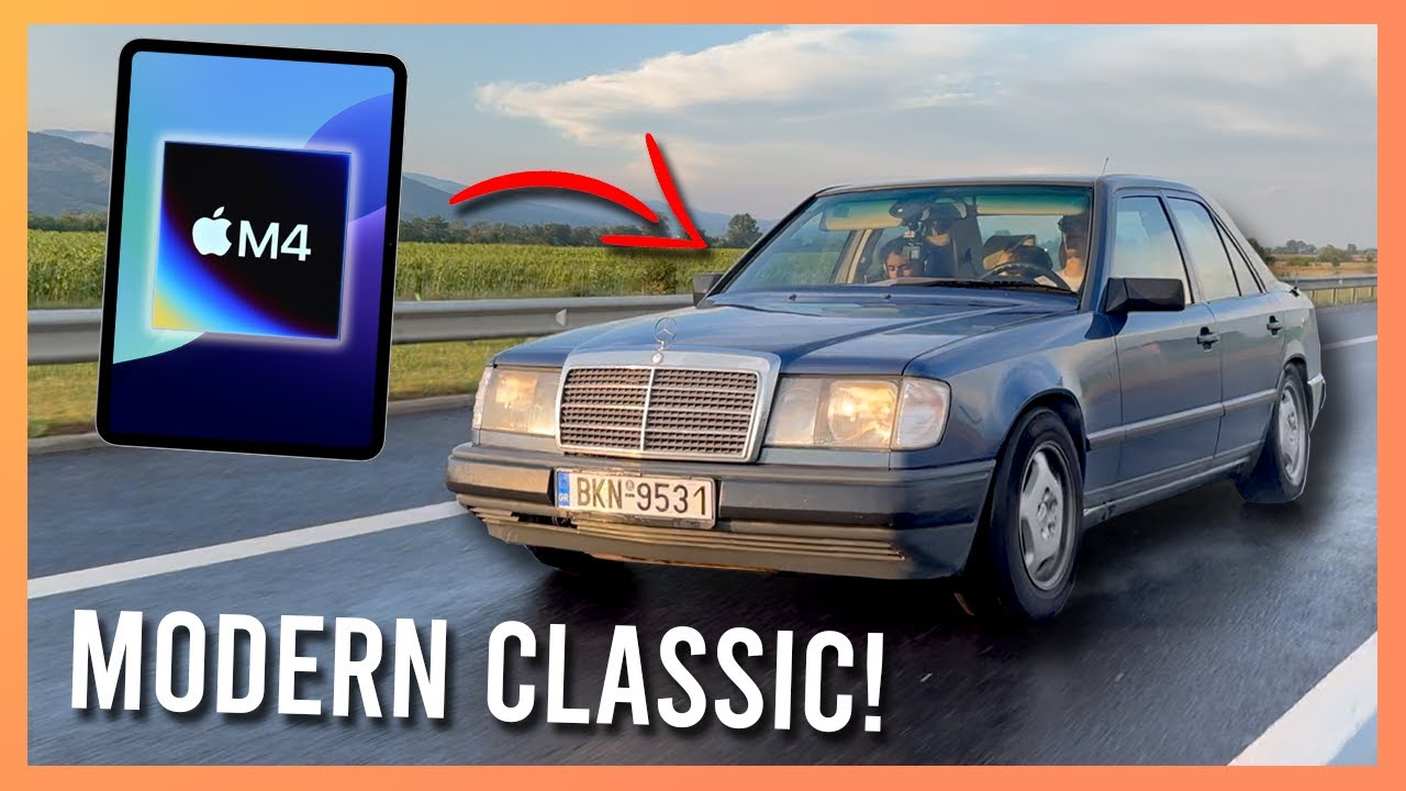 Modernizing my 35 year old Mercedes with an iPad Pro?!