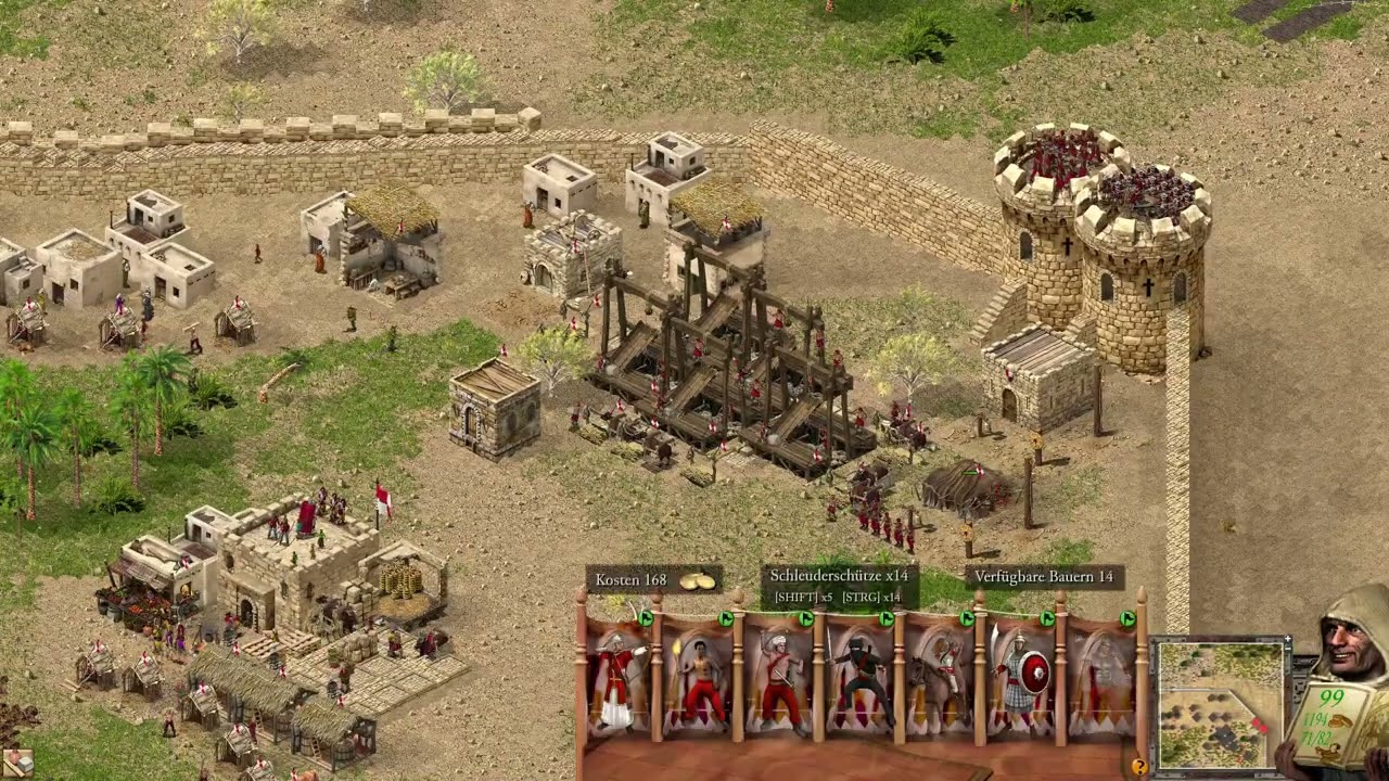 Stronghold Crusader Definitive Edition (Extreme Difficulty) - 75. Mirage with Reinforcements