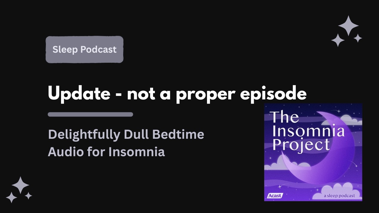 Update - not a proper episode