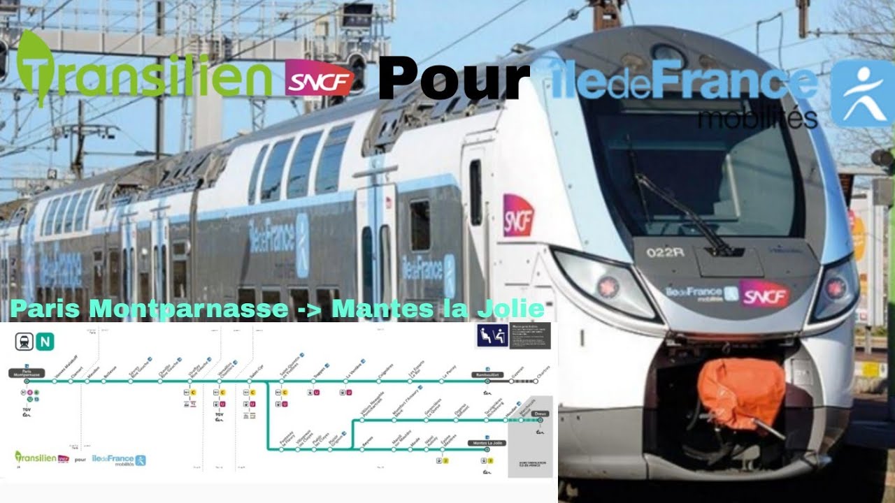 Voyage sur le Transilien N en entier (28 mai 2025)