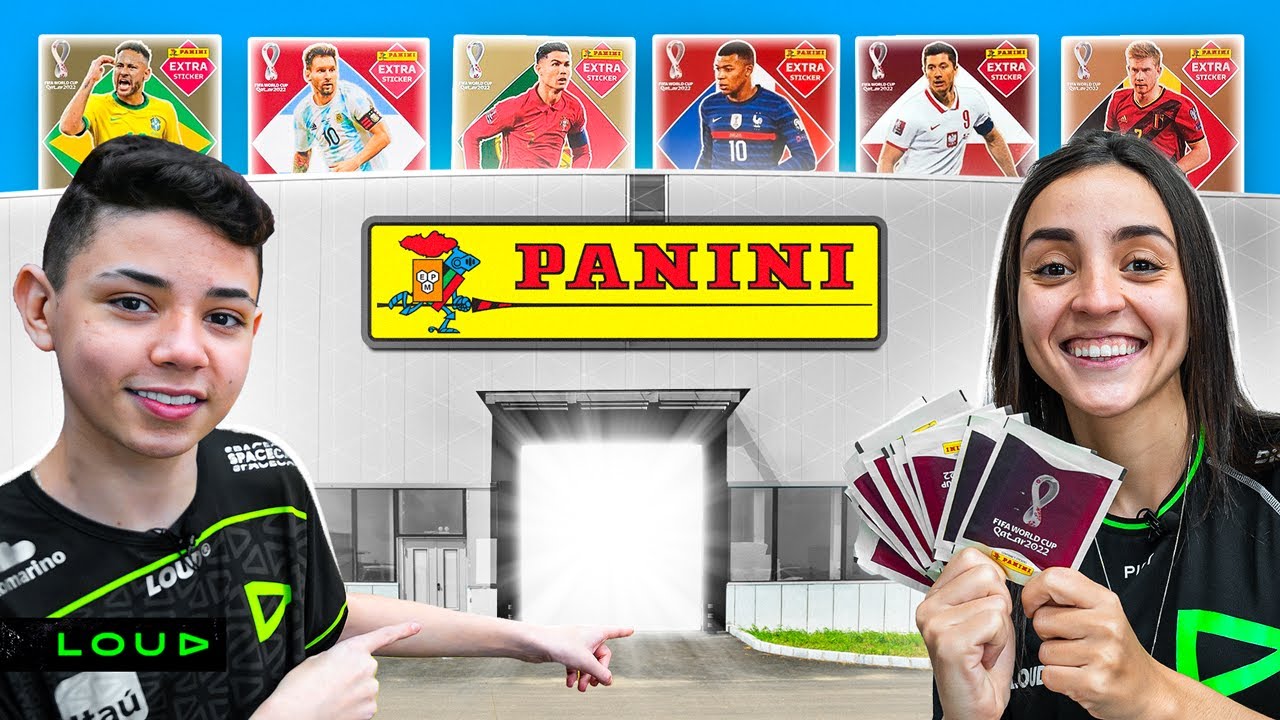 LEVAMOS O THURZIN NA FÁBRICA DE FIGURINHAS DA COPA!!