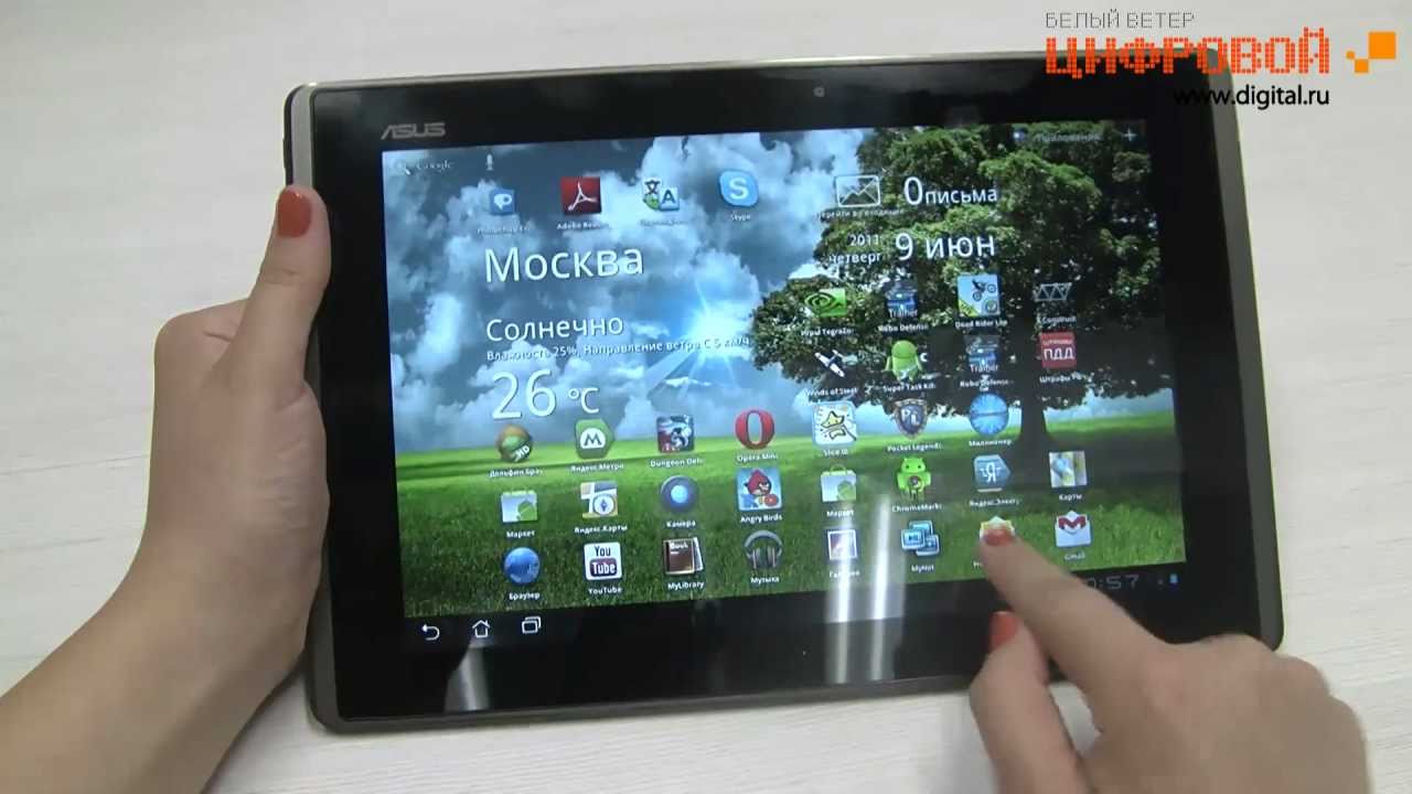 Видеообзор планшета Asus Eee Pad Transformer TF101