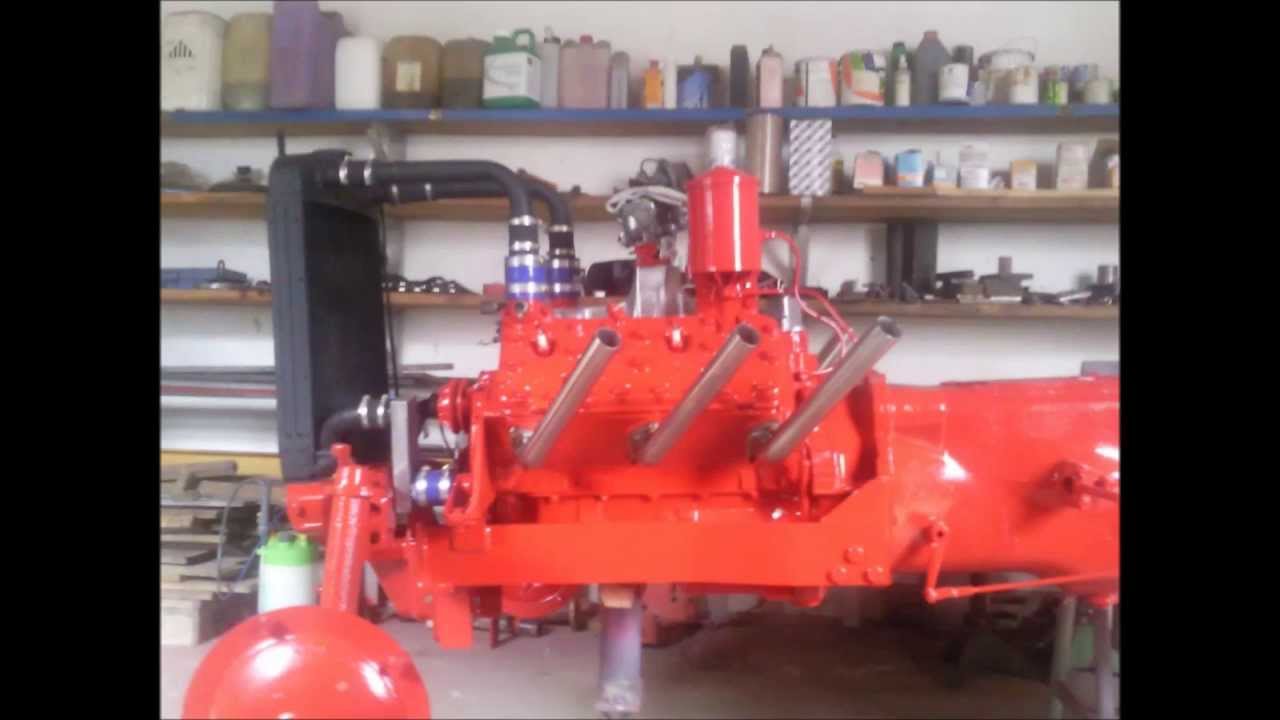 ford 9n tractor V8 flathead restauration