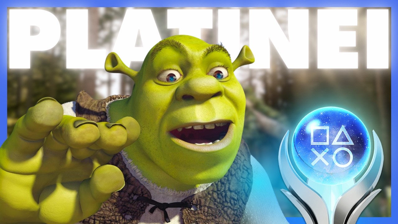 PLATINEI o jogo ESQUECIDO do Shrek | Shrek Treasure Hunt 🏆