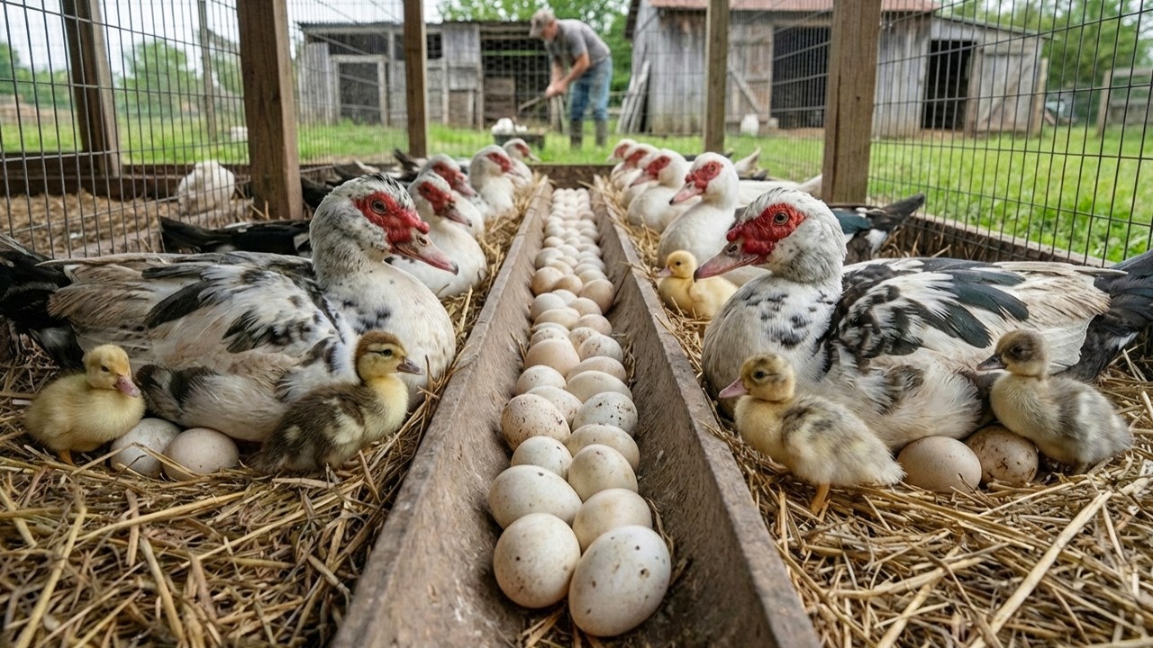 Effective methods for raising muscovy ducks for eggs and meat - Muscovy duck farming