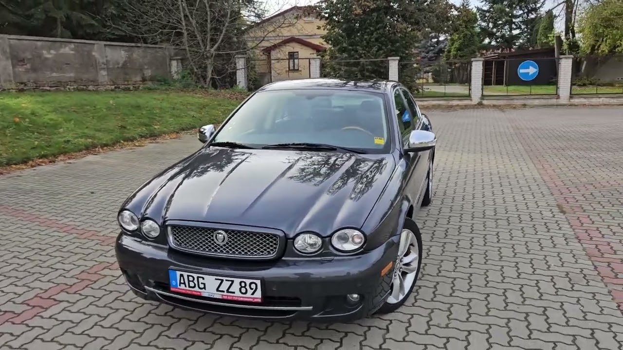 Piękny JAGUAR X-Type 2.5 v6 4x4 - RECENZJA HANDLARZA