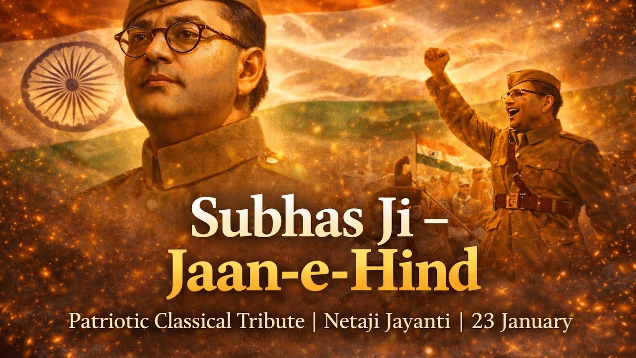 Subhas Ji – Jaan-e-Hind | Patriotic Classical Tribute | Netaji Jayanti | 23 January