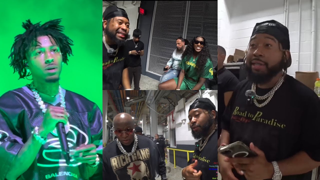 Big AK pulls up to the NBA YOUNGBOY Show in New Orleans FT Birdman & Flaujae!