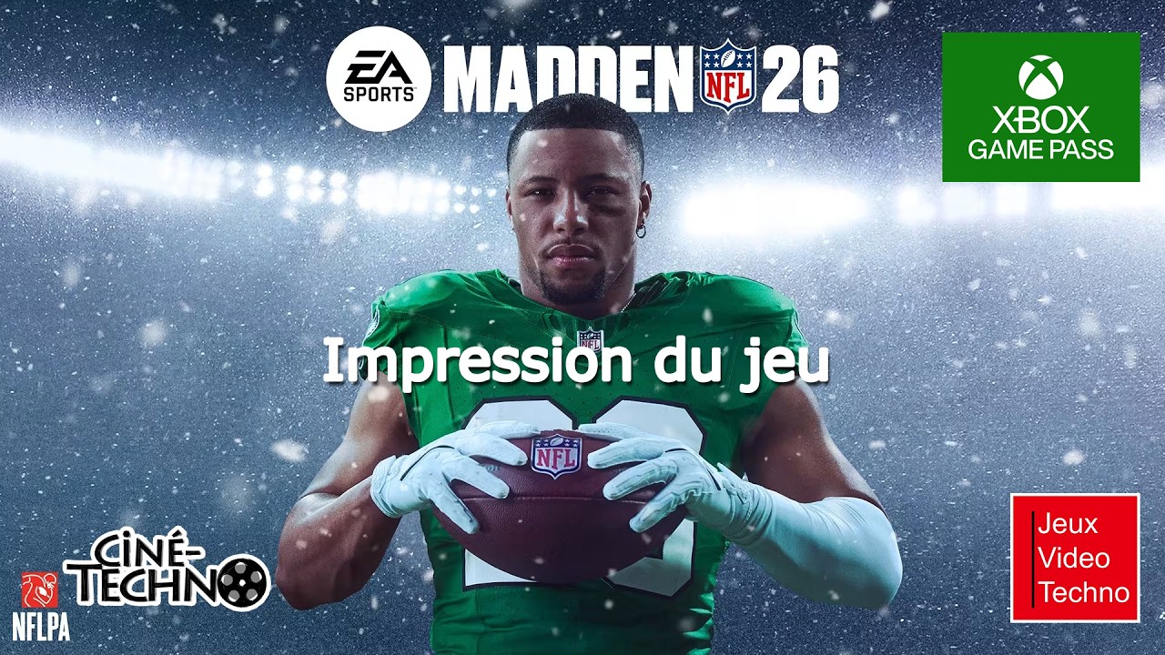[Impression jeu vidéo] - Madden NFL 26 (Xbox Game Pass)