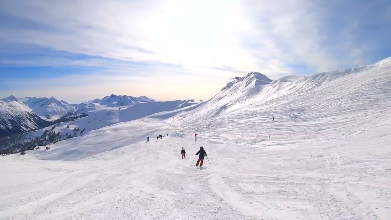 Whistler Blackcomb | Burnt Stew Trail - most beautiful beginner run in Canada