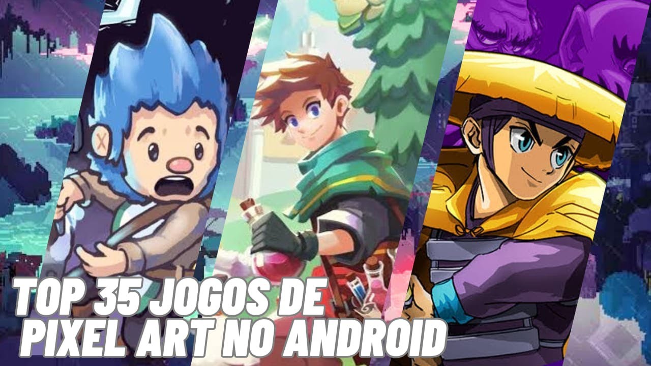 TOP 35 JOGOS DE PIXEL ART PARA ANDROID
