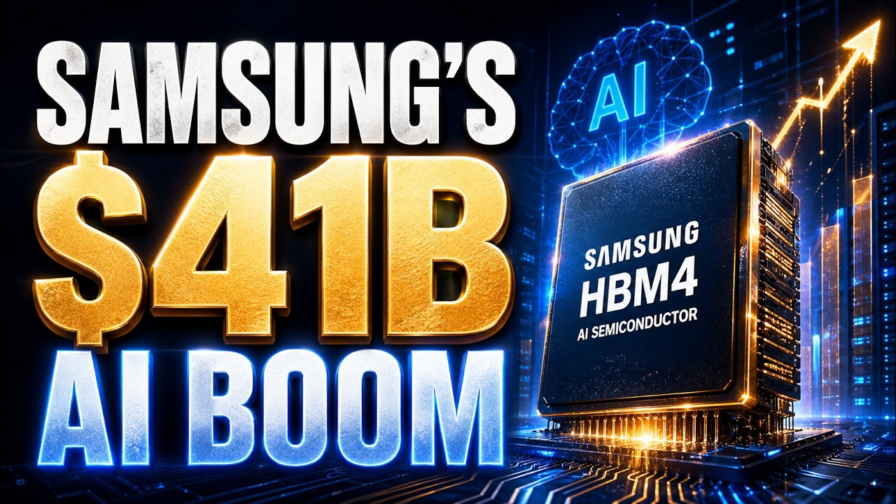 Samsung&rsquo;s $41 Billion Quarter: How AI Turned Memory Chips Into the New Gold