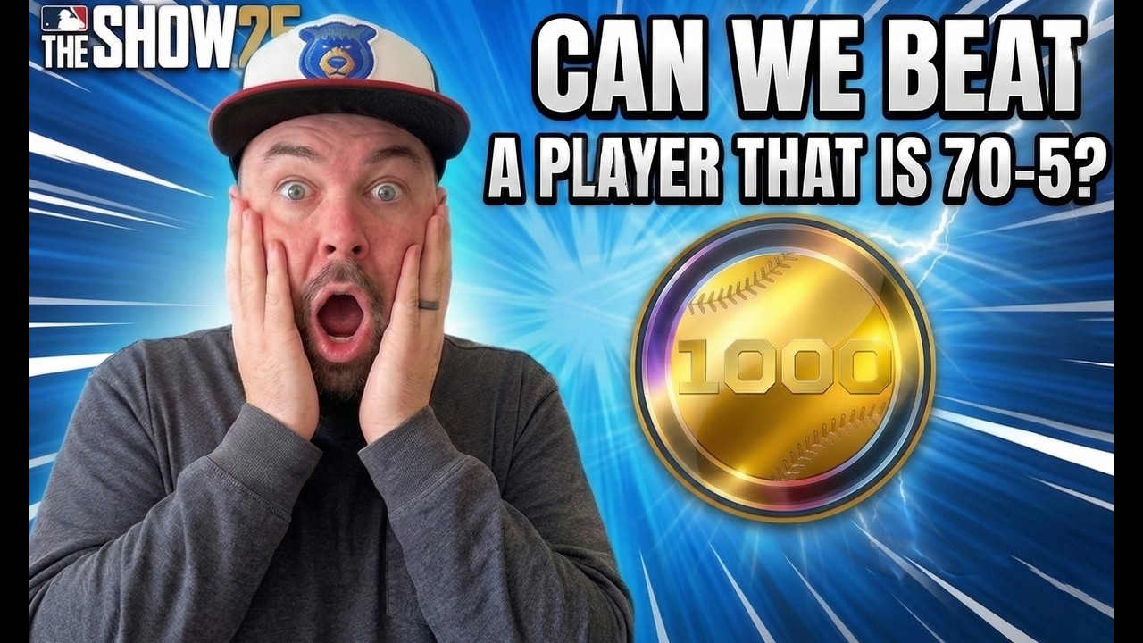 Can we beat a 70-5 record player? #mlbtheshow25 #mlbtheshow #xbox #playstation #gaming