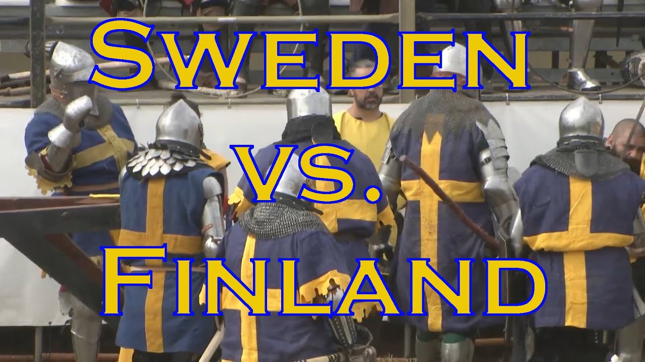 Finland vs. Sweden, 5 vs. 5, Buhurt Fight