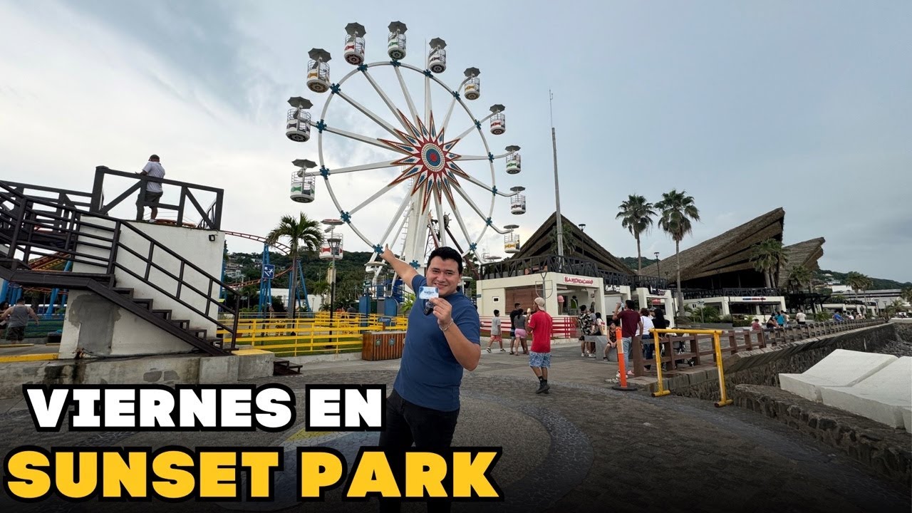 ¡HOY ES VIERNES DE SUNSET PARK PUERTO DE LA LIBERTAD EN EL SALVADOR!