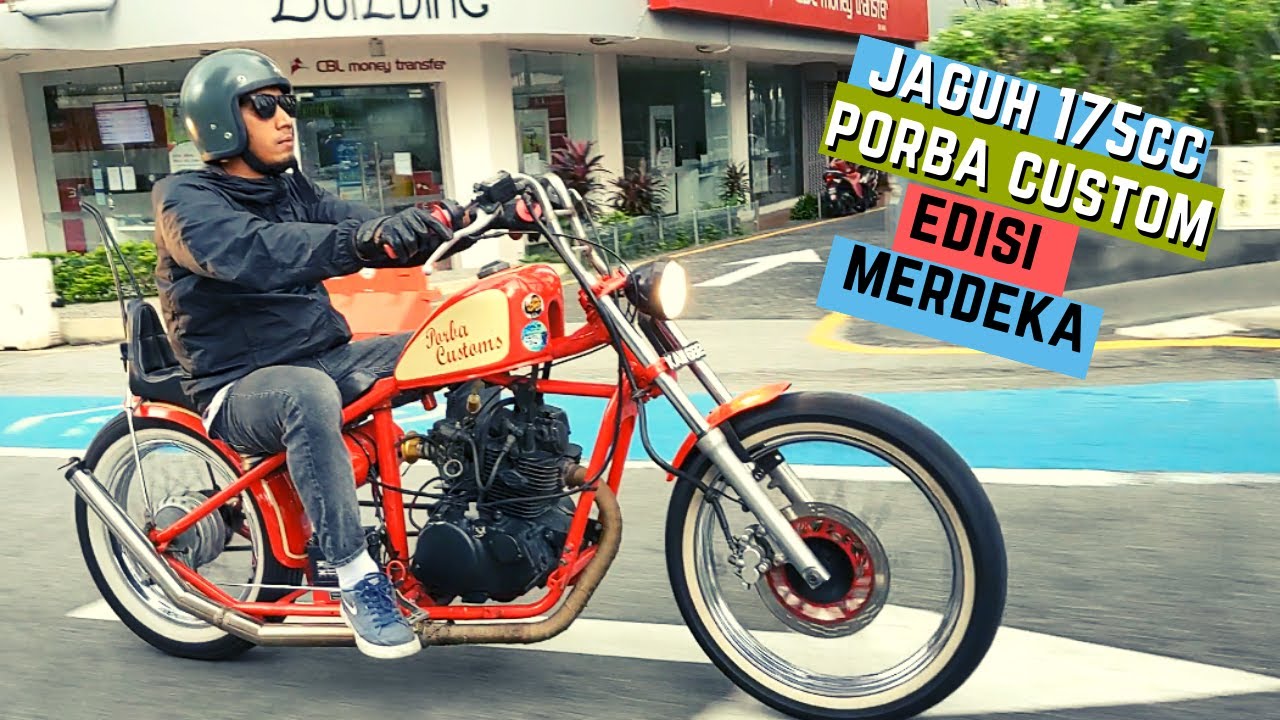 Jaguh 175cc regid custom chopper by wan peng ( SYZWNZD)