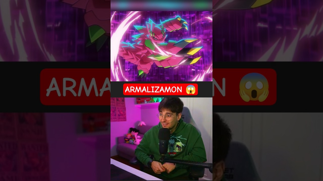ARMALIZAMON evo 😱 Reacci&oacute;n #digimon #digimonbeatbreak #armalizamon