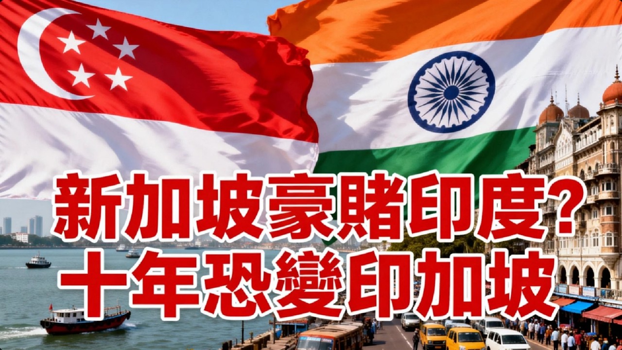 新加坡豪賭印度！押上國家命運的瘋狂賭局，十年後恐變「印加坡」？