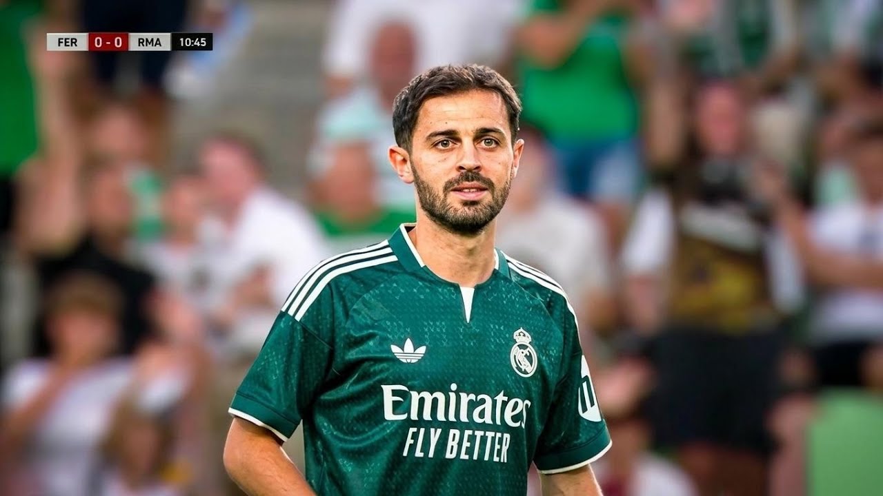 Bernardo Silva Real Madrid DEBUT.