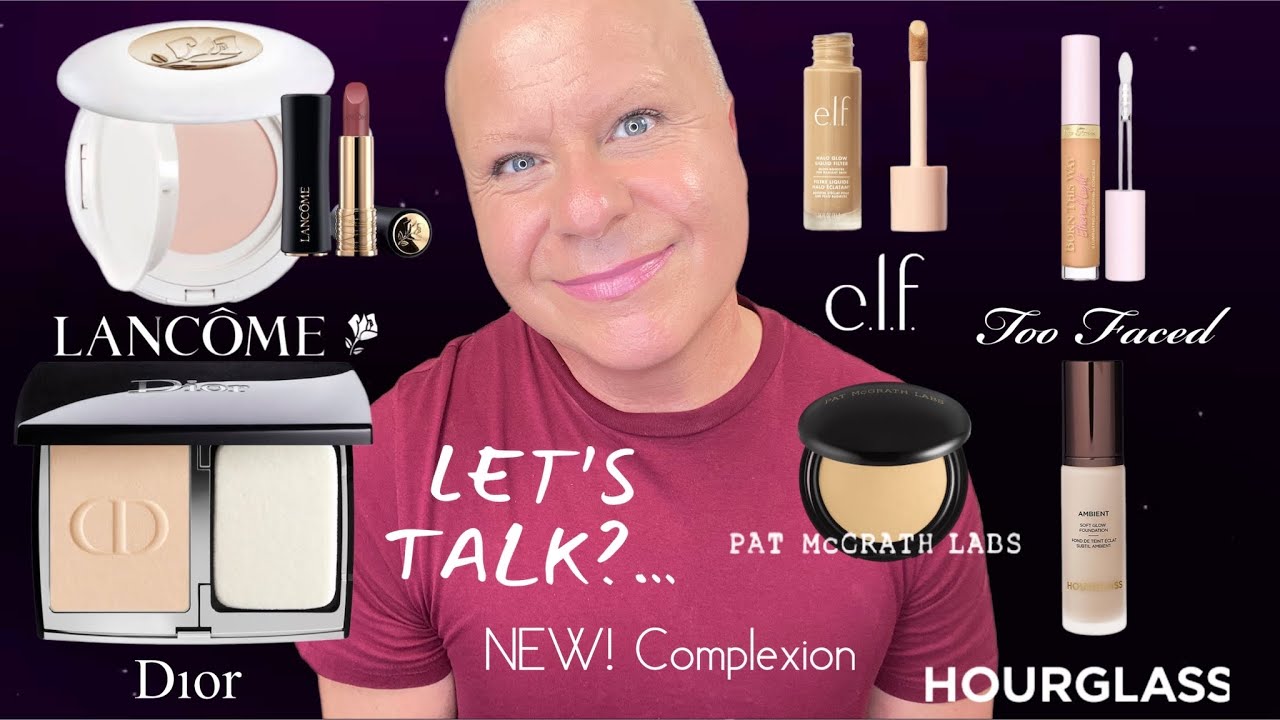 TESTING NEW! COMPLEXION PRODUCTS #testing #dior #lancome #newmakeup #newfoundation #new