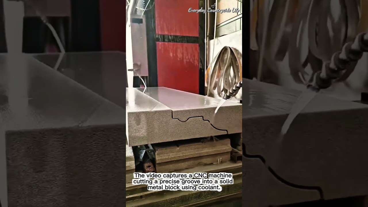 Precision CNC Machine Cutting Solid Metal Block