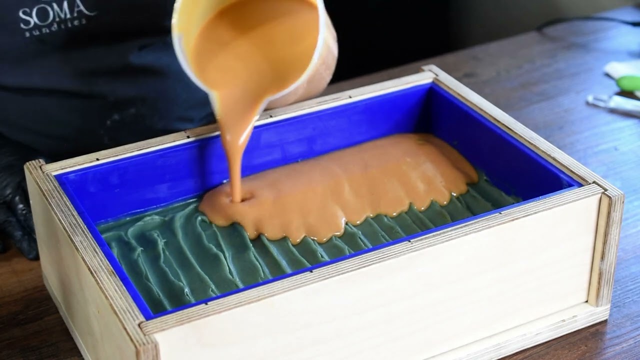 Autumn Forest 🍁🍂 Cold Process Soap Making