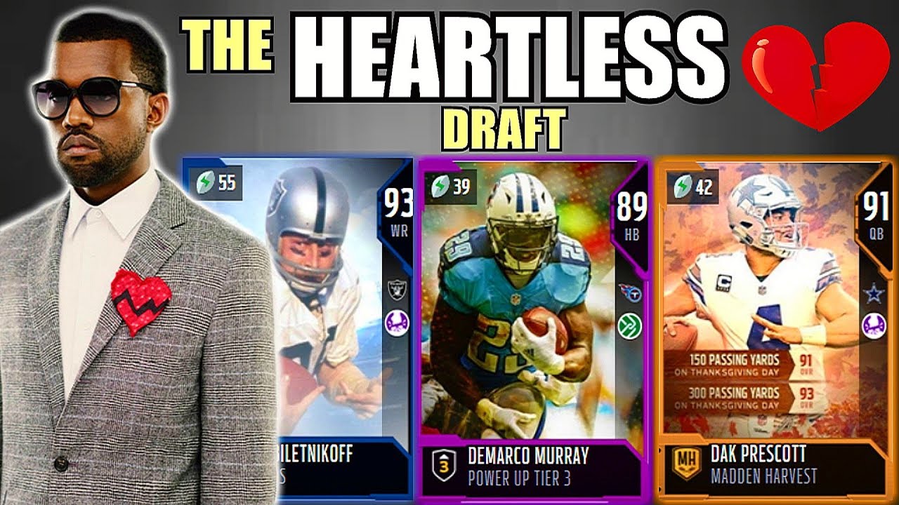 THE HEARTLESS DRAFT! Madden 18 Draft Champions Gameplay