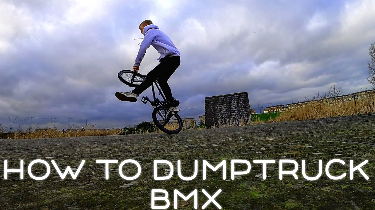 HOW TO FLATLAND BMX | Spinning Dumptruck