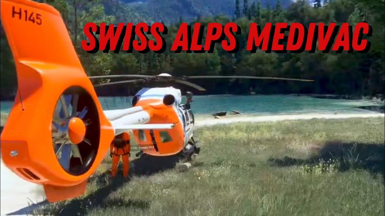 Microsoft Flight Simulator 2024 - high performance group H145 medivac