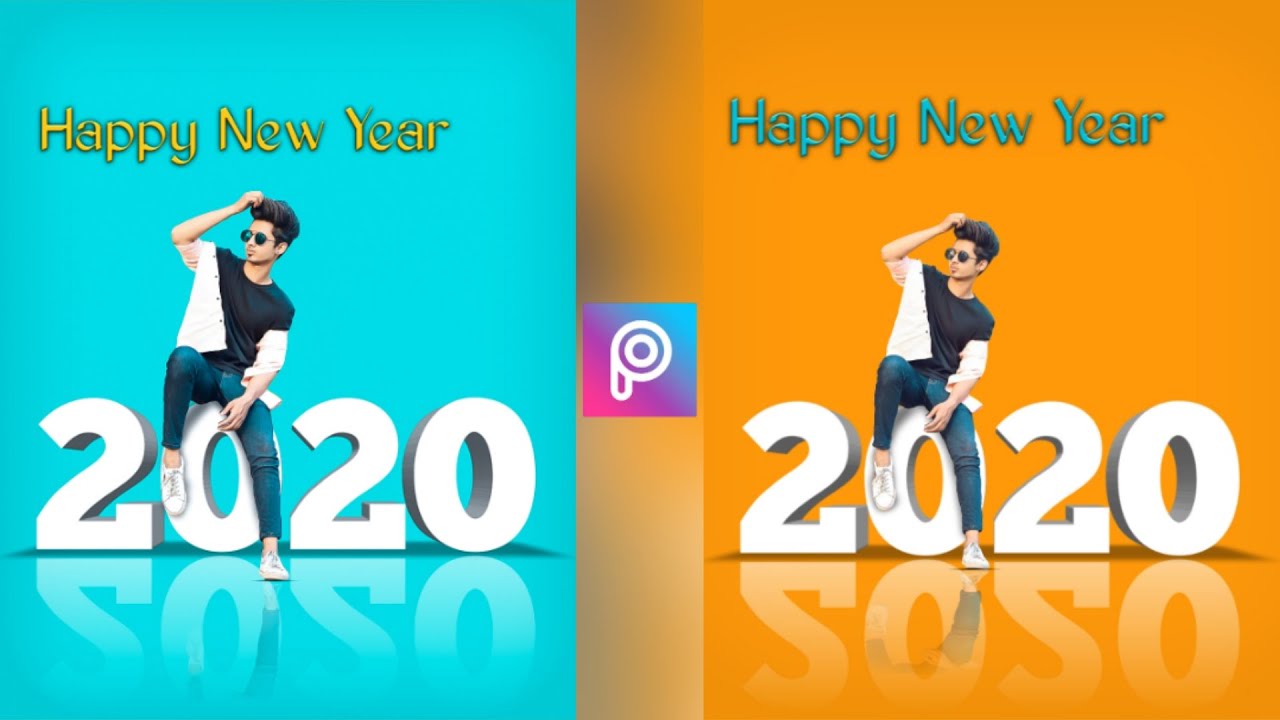 Happy New Year 2020 Photo Editing in Picsart || Shipan Edits