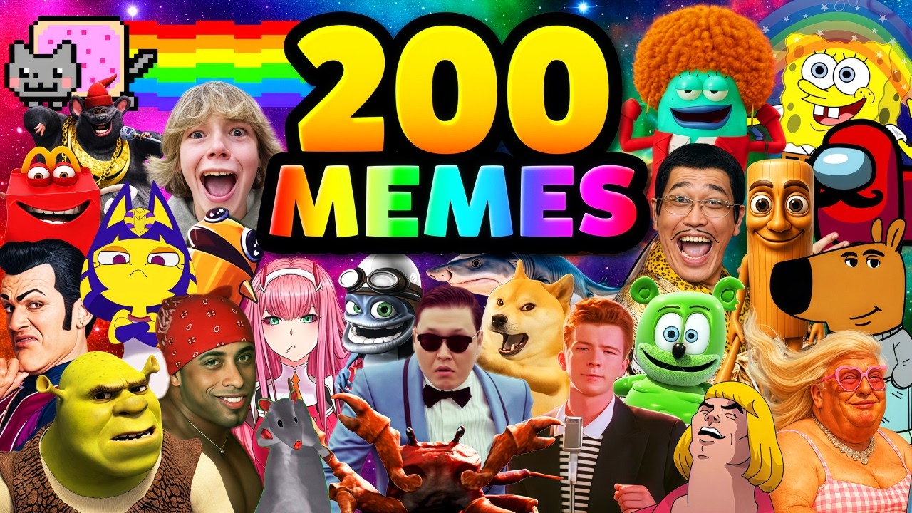200 MOST ICONIC MEMES OF ALL TIME