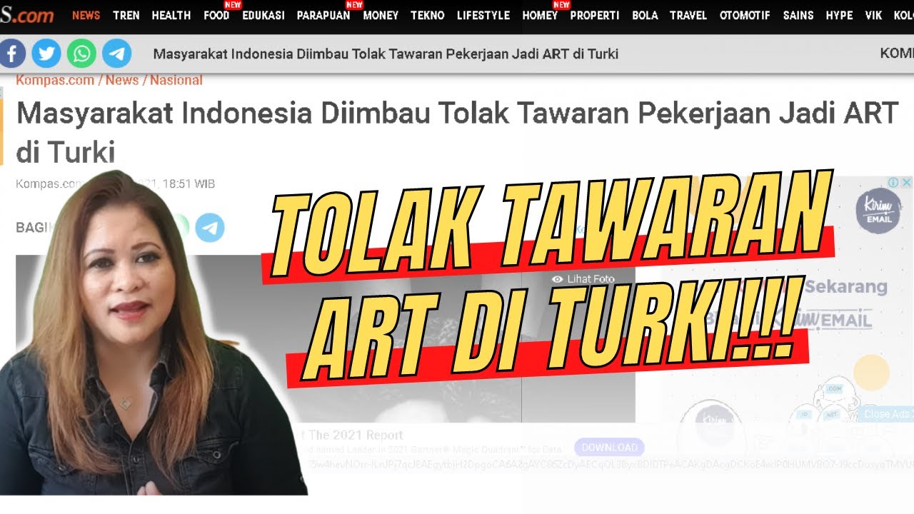 TOLAK TAWARAN ART ILEGAL DI TURKI! INI ALASANNYA!