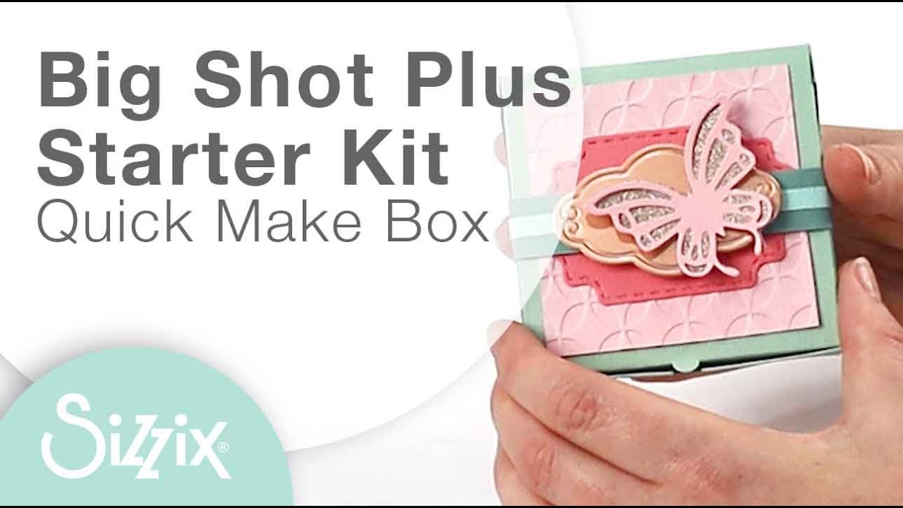 Quick and Easy Make! Decorative Box with the Big Shot Plus Starter Kit