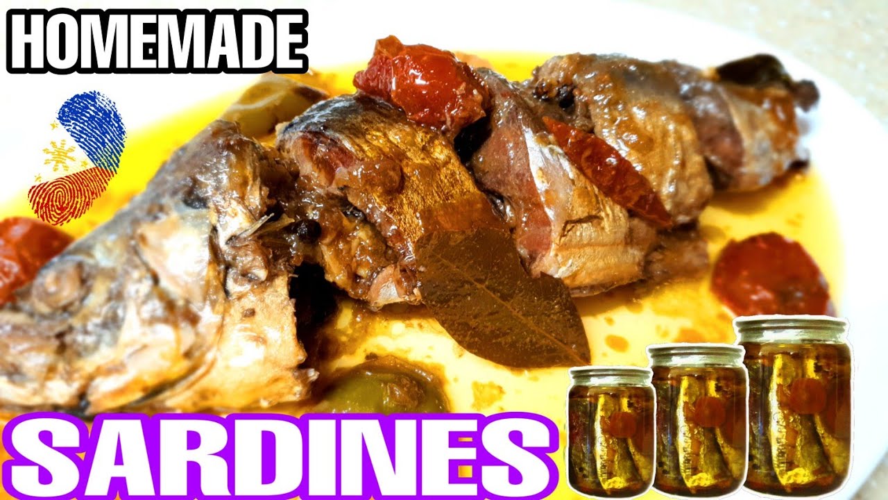 Homemade Sardines No Preservatives | Filipino Style Sardines | Paano gumawa ng Sardinas