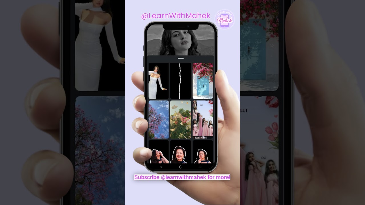 New Post Instagram Story ✨ | Torn Paper Aesthetic Edit | Learn With Mahek