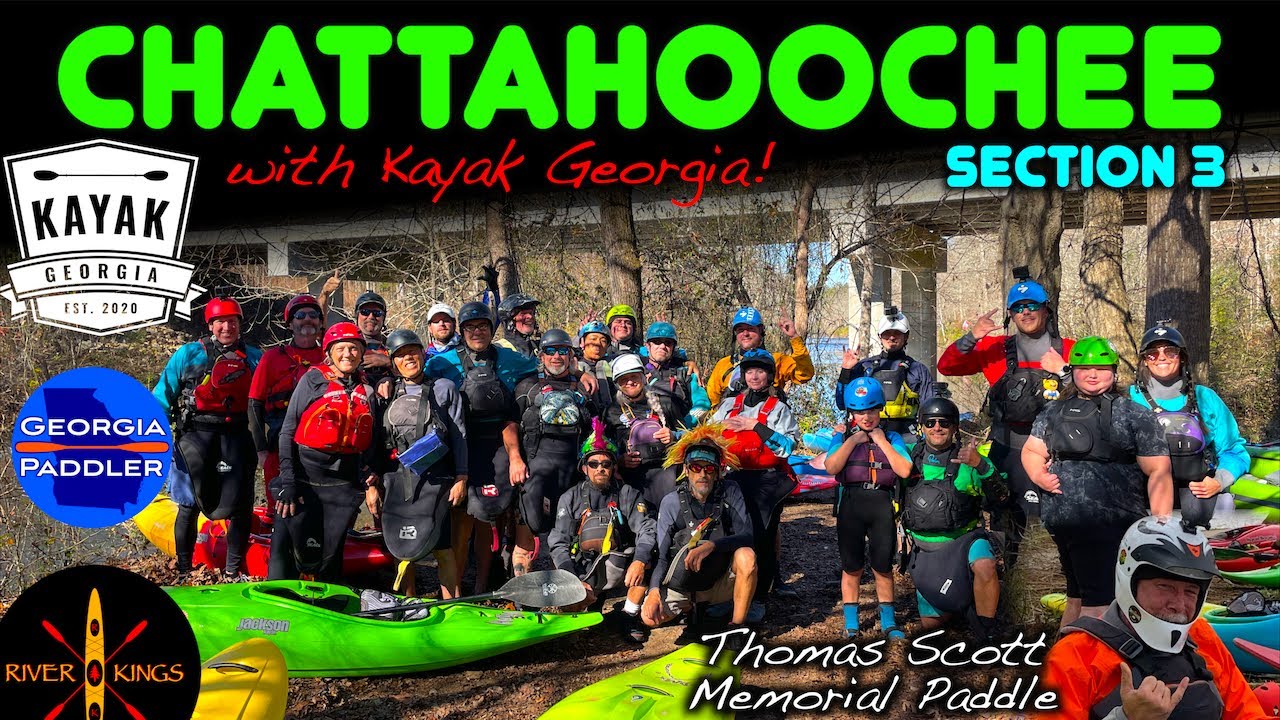 Участок 3 реки Чаттахучи с компанией Kayak Georgia