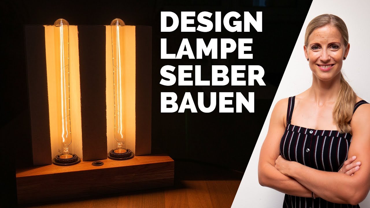 🔥💡 Design Lampe aus Beton selber bauen - einfach und simpel