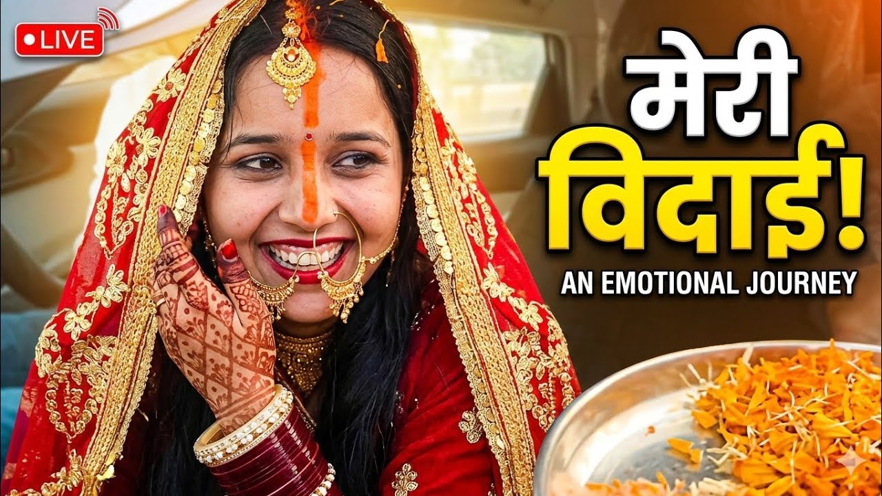 लड़की विदाई के बाद सब थके हुए है कुछ अच्छा नहीं लग रहा है please like share subscribe 