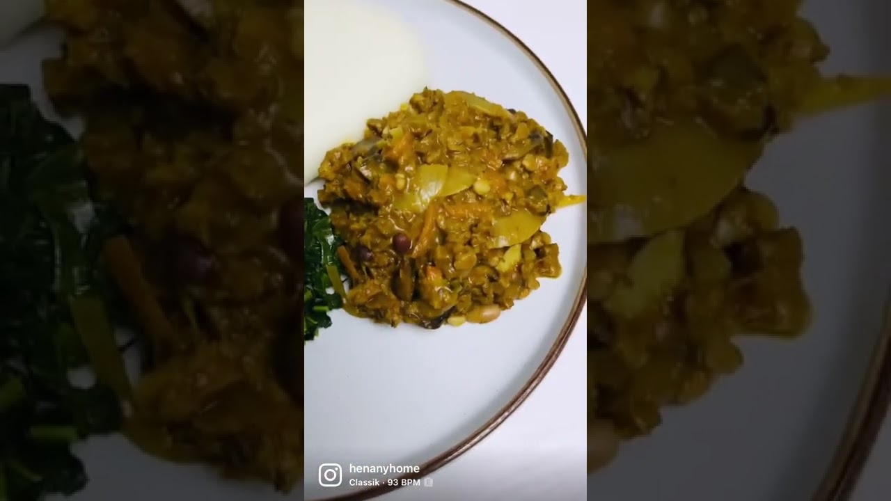 Pap & Soya Mince Stew #africancuisine