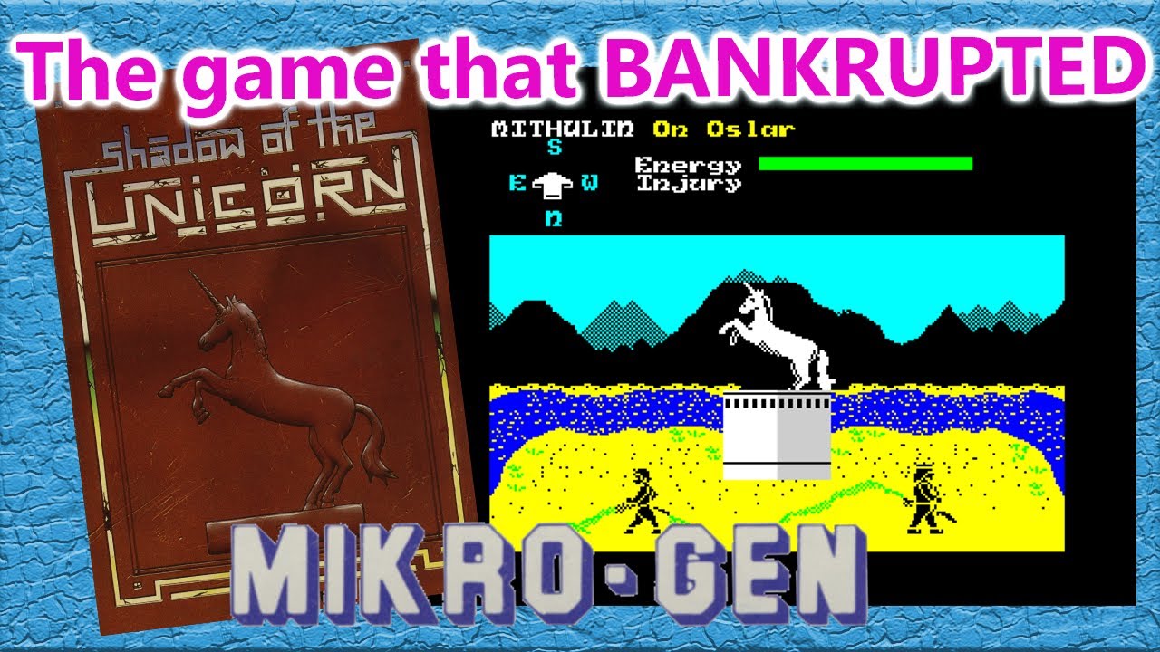 Shadow of the Unicorn - The game that needed additional hardware to run it