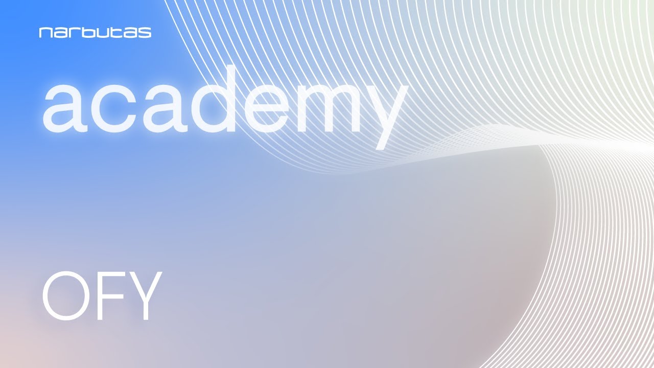 NARBUTAS academy product training - OFY