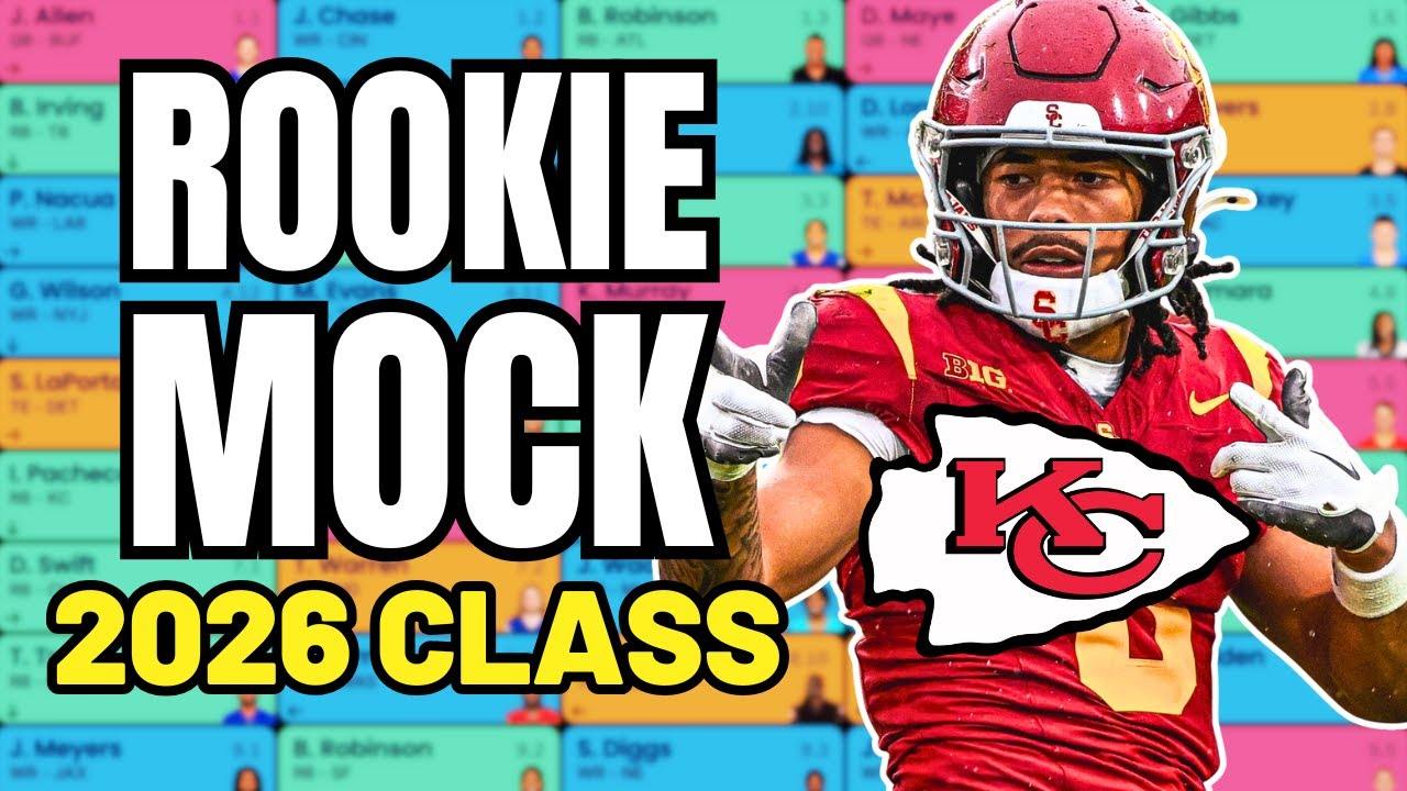 2026 Dynasty Rookie Mock Draft W/ Landing Spots