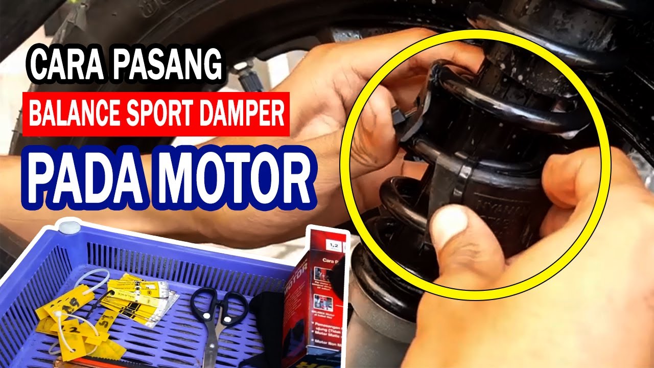 TUTORIAL Full Cara Pasang BALANCE Sport Damper Motor. by : CV Aulia Pratama
