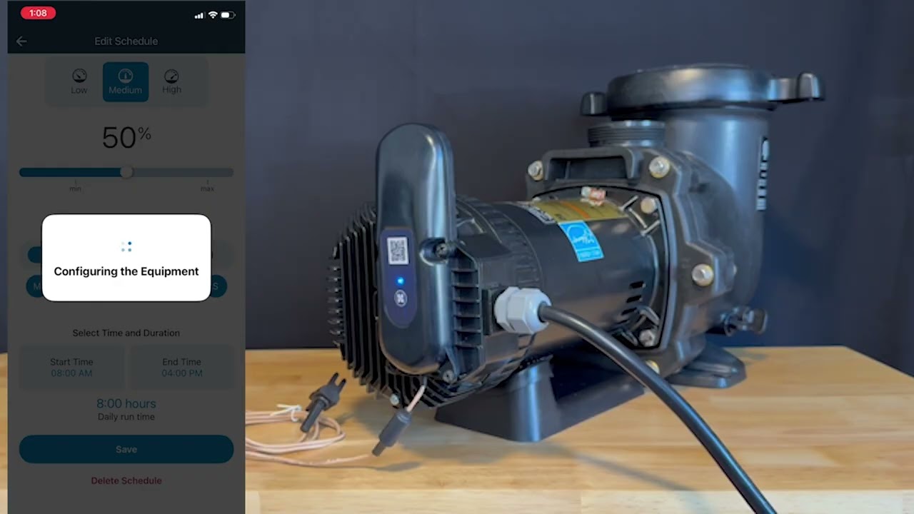 Начальная конфигурация площадки насоса OmniX VS