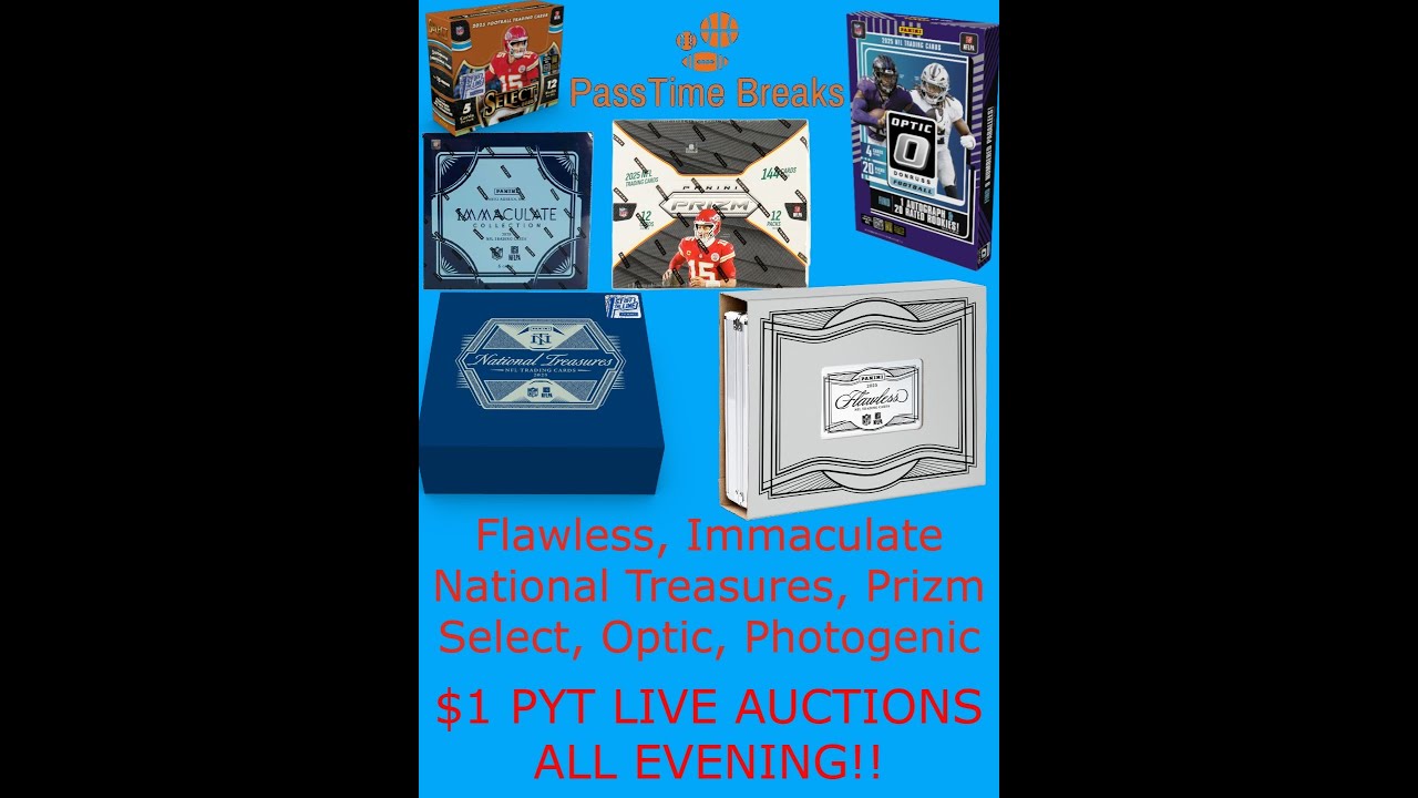 02/28 - $1 EBAY LIVE AUCTIONS FLAWLESS IMMACULATE TREASURES LIVE BREAKS